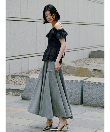【FRAY I.D｜Dickies】チノフレアスカート