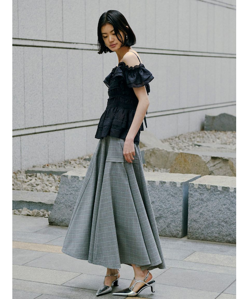 【FRAY I.D｜Dickies】チノフレアスカート