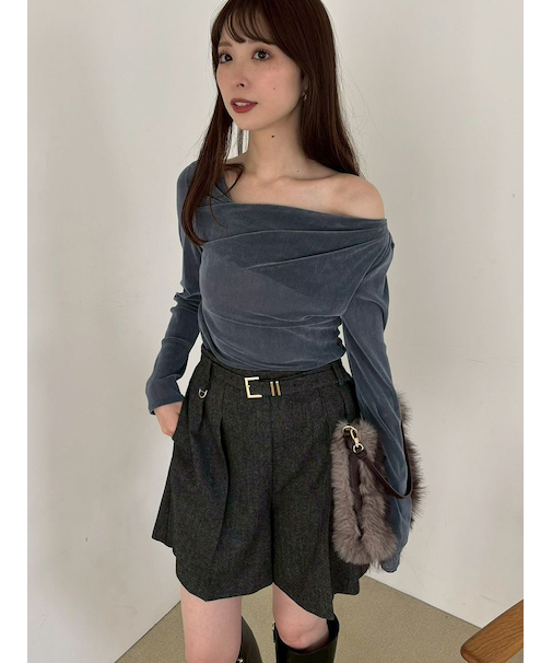 Dリングショートパンツ