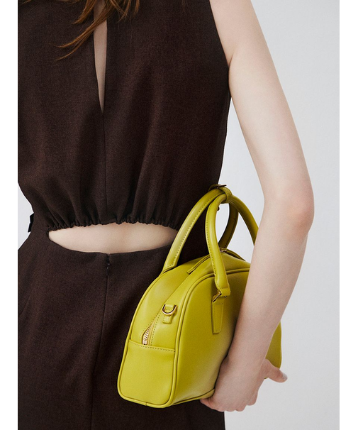 ラウンドボストンバッグ