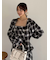 2wayオンブレチェックシャツ