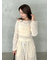 クラッシュベロアレイヤードカットソー