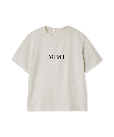 ラメフライスプリントTシャツ