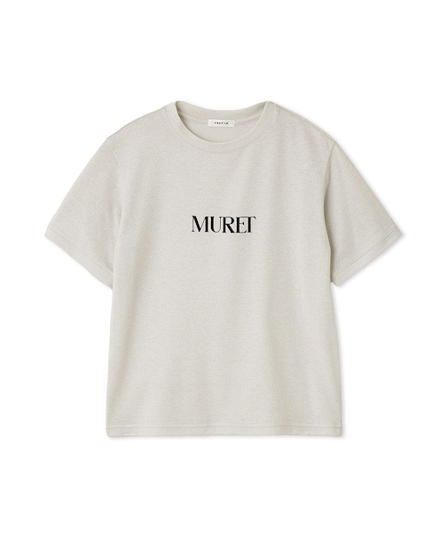 ラメフライスプリントTシャツ