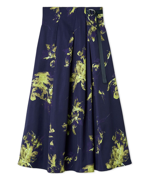 ブラッシュフラワースカート