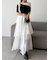 アシメフレアスリットティアードスカート