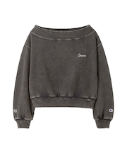 【FRAY I.D｜Champion】オフショルスウェット