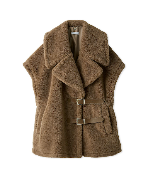 ECOPELボアポンチョ