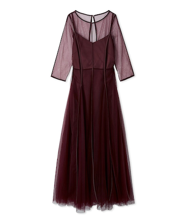 バックオープンシアードレス