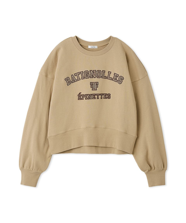 フレンチロゴスウェット