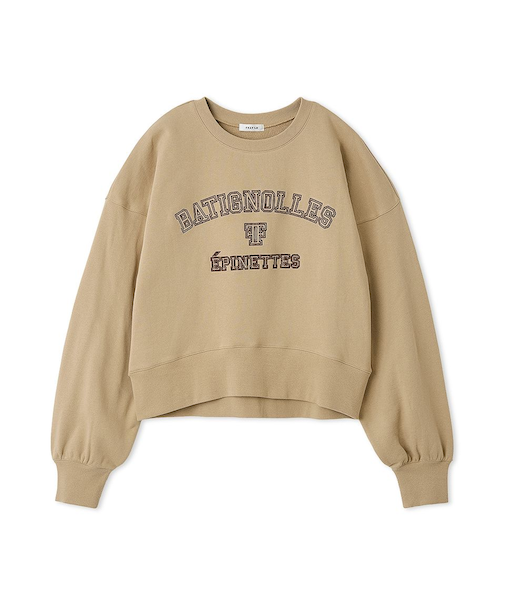 フレンチロゴスウェット