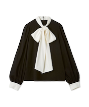 ビッグボウタイブラウス