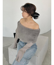 ファーケープニット