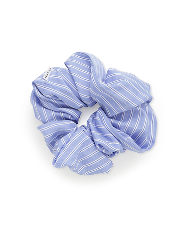 ストライプブロードシュシュ