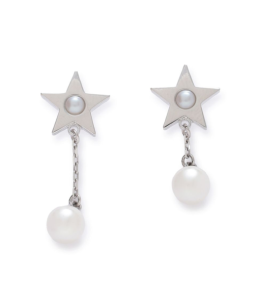 アシメパールエトワールピアス