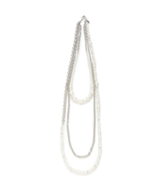 3setチェーンMIXパールネックレス