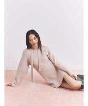 フォックスウールミニニットワンピース