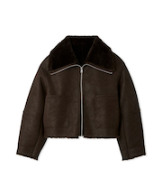 ボンディングリバーシブルショートジャケット