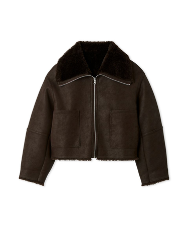 ボンディングリバーシブルショートジャケット