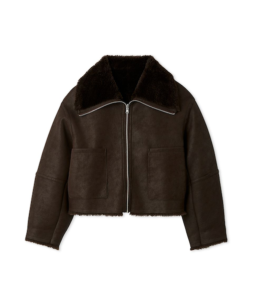 ボンディングリバーシブルショートジャケット