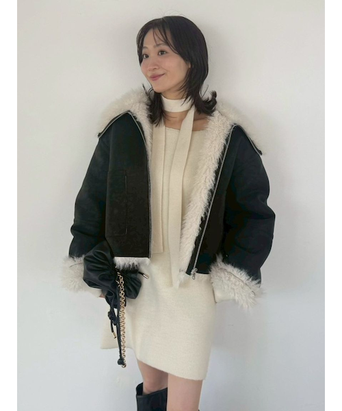 ボンディングリバーシブルショートジャケット｜フレイアイディー