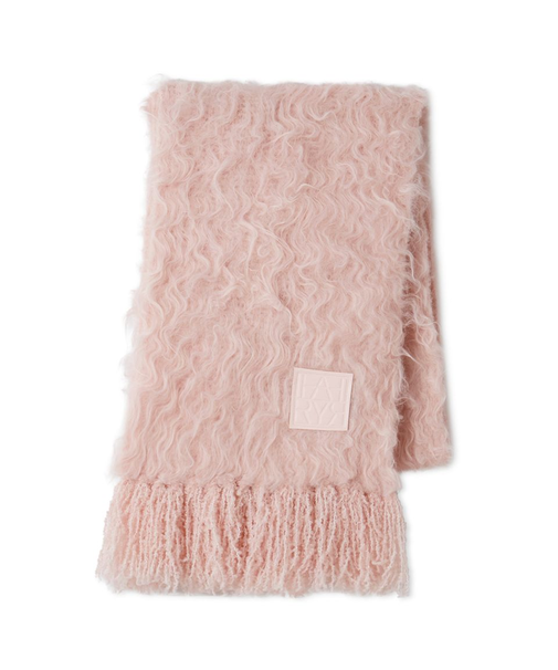 ブラッシュシャギーニットマフラー