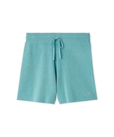 ウォッシャブルカシミヤシルクニットショートパンツ／ウォッシャブル