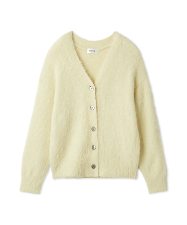 スーリーアルパカＶネックカーディガン