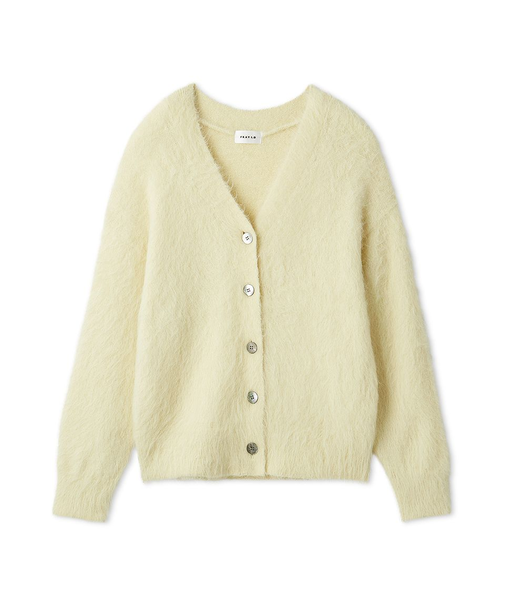 スーリーアルパカＶネックカーディガン