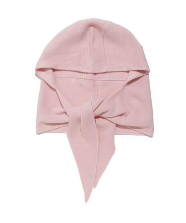 ウォッシャブルカシミヤシルクフードマフラー／ウォッシャブル