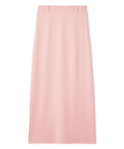 ウォッシャブルカシミヤシルクニットストレートスカート／ウォッシャブル