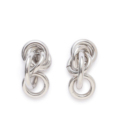 重ねリングピアス