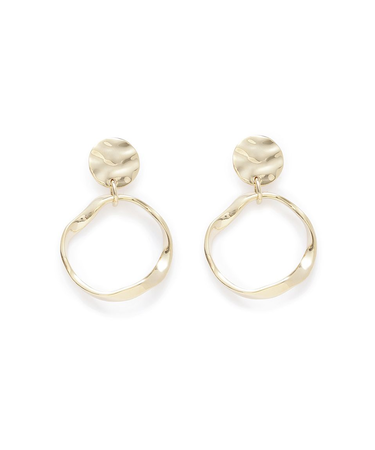 フープメタルピアス