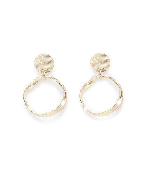 フープメタルピアス