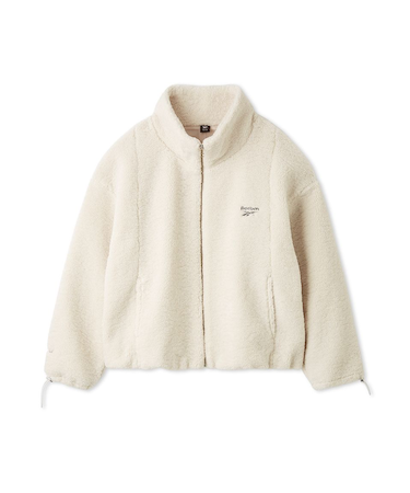 【Reebok× FRAY I.D】ジップアップボアブルゾン