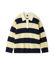 【Reebok× FRAY I.D】ラガーカラーポロニットプルオーバー