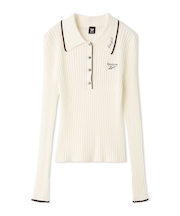 【Reebok× FRAY I.D】ラメリブポロカラーニット