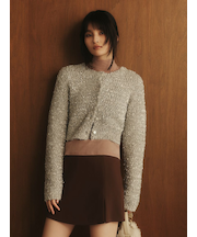 スパングルヤーンラメカーディガン