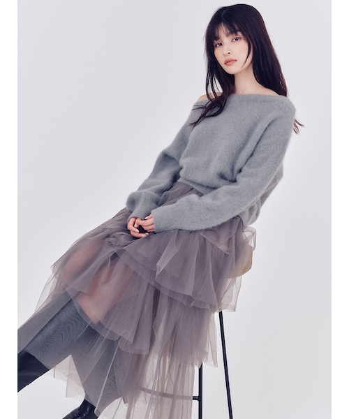 専用商品♡ FRAY.I.D ワンピース ☆裾チュールアシメ FRAY I.D SALE50