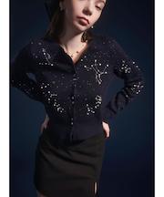 エトワールエンブロイダリーカーディガン