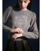 エトワールエンブロイダリーニット