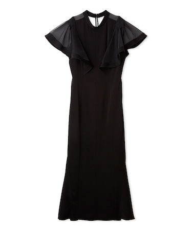 ウィングスリーブドレス