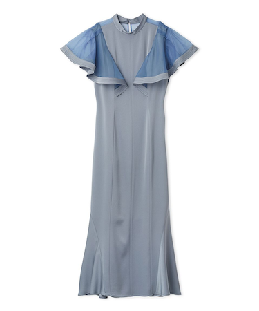 ウィングスリーブドレス