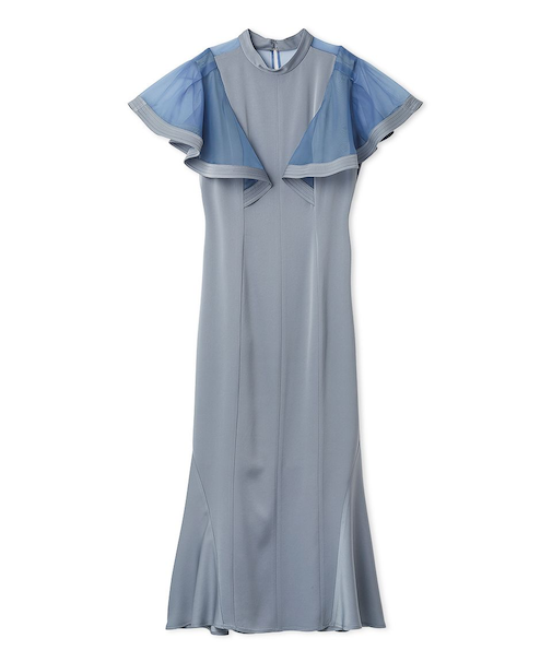 ウィングスリーブドレス