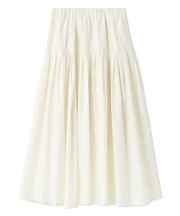 イレギュラータックフレアスカート