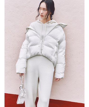 ハイゲージニットイージーパンツ