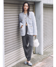 ハイゲージニットイージーパンツ