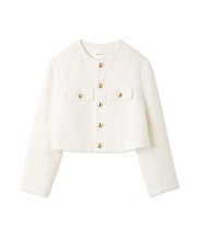 クロップドツイードジャケット