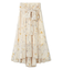 サッシュリボンフレアスカート