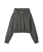 ハイゲージニットフーディー